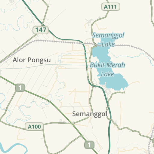 Naptstviya Do Simpang Empat Semanggol Perak Malaysia Waze