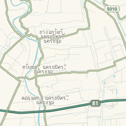 Naptstviya Do Salaya Nakhon Pathom Thailand Waze