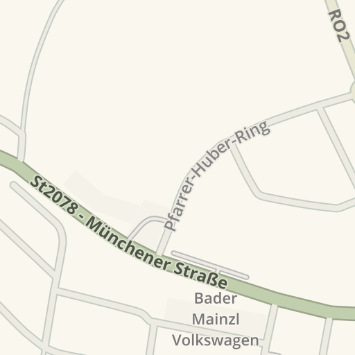 Waze Livemap Driving Directions To Vitalis Haus Antonius