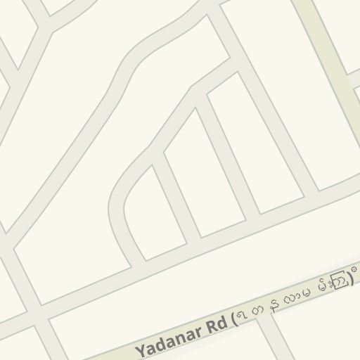 Driving Directions To Global Treasure Bank Yadanar Rd Yangon Waze