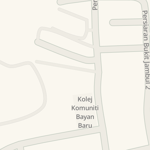 Driving Directions To Kolej Komuniti Bayan Baru 2 Persiaran Paya Terubong 1 Bayan Lepas Waze