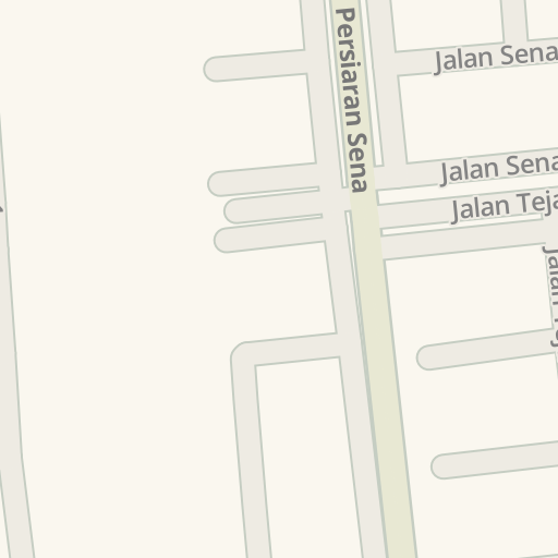 去 Bank Islam Pokok Sena Jalan Angsana 1 Pokok Sena的驾驶路线 Waze