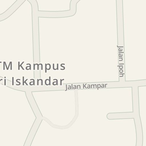 Arahan Memandu Ke Uitm Kampus Seri Iskandar Jalan Ipoh Lumut Seri Iskandar Waze