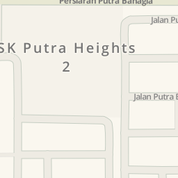 Petunjuk arah berkendara ke 55, Jalan Putra Bahagia 8/3n, Jalan 