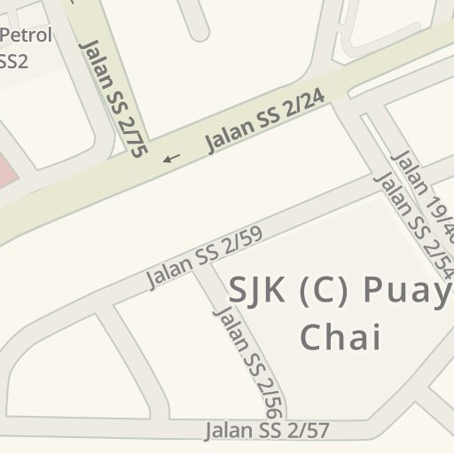 Driving Directions To One Living Ss2 37 Jalan Ss 2 75 Petaling Jaya Waze