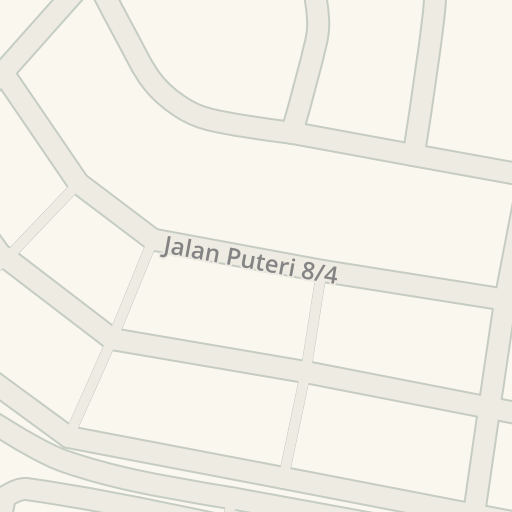 Driving directions to Jalan Puteri 8/7, Jalan Puteri 8/7, Puchong 