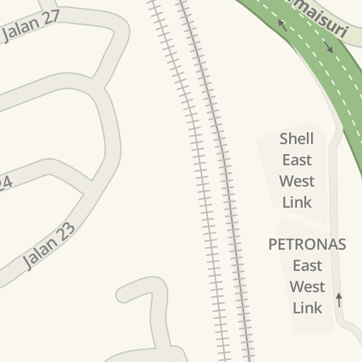 Naptstviya Do Petronas East West Link Lebuhraya Hubungan Timur Barat Kuala Lumpur Waze