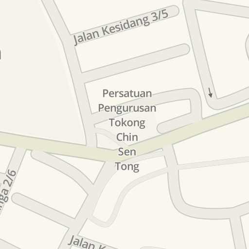 Driving directions to Parkland Group HQ, No.112 Jalan Tun Perak 