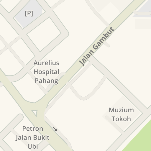 Driving directions to Kuantan Parade, Jalan Haji Abdul Rahman 