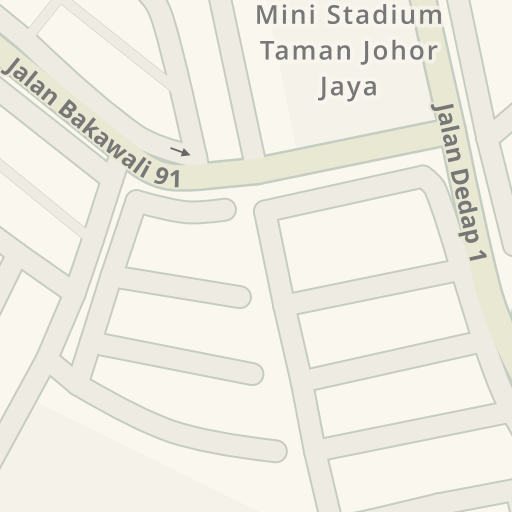 Driving Directions To Institut Memandu Bunga Raya Jalan Bakawali 49 Johor Bahru Waze