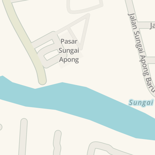 Informations Routieres Pour Vous Rendre A Pasar Sungai Apong Jalan Sungai Apong Kuching Waze