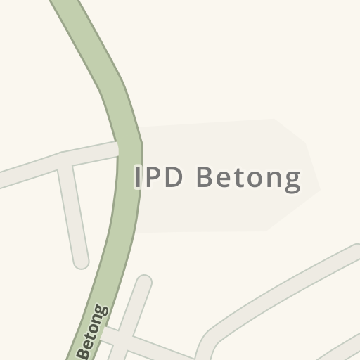 Arahan Memandu Ke Pejabat Kesihatan Bahagian Betong Q186 Jalan Betong Betong Waze