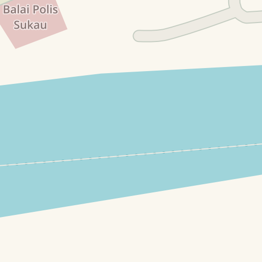 Arahan Memandu Ke Balai Polis Sukau Jalan Sukau Kinabatangan Waze