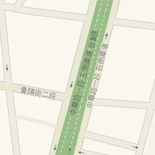 Routebeschrijving Naar 西門國小 成都路 98 台北市萬華區 Waze