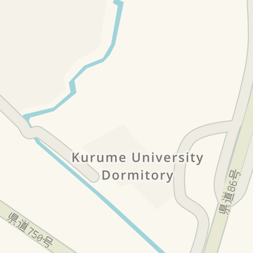 Driving Directions To 久留米大学前 1635 Miimachi Waze Driving Directions To 久留米大学前 1635 Miimachi Waze