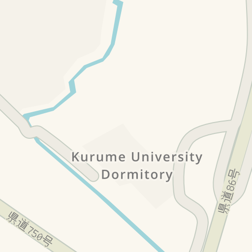 Driving Directions To 久留米大学前 1635 Miimachi Waze