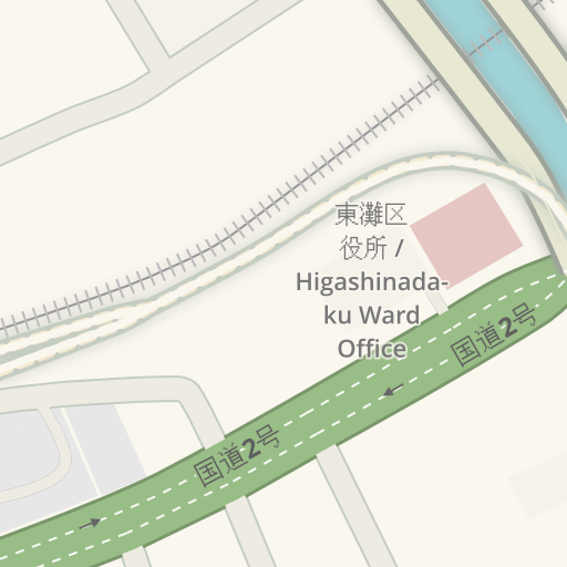 Driving Directions To タイムズ神戸住吉宮町 Kobe Waze