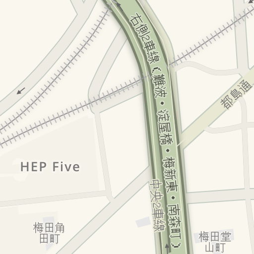 Driving Directions To 阪急グランドビル駐車場 大阪市北区 Waze