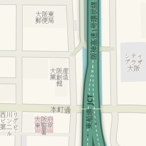 去西川株式会社大阪オフィス 大阪市中央区的驾驶路线 Waze 去西川株式会社大阪オフィス 大阪市中央区的驾驶路线 Waze