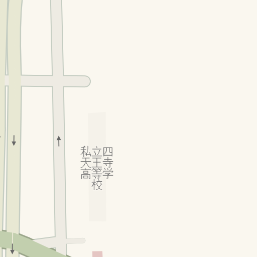 Naptstviya Do 市立天王寺中 大阪市天王寺区 Waze Naptstviya Do 市立天王寺中 大阪市天王寺区 Waze