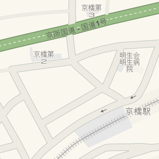 Driving Directions To イオン京橋店駐車場 2 Chome 3 51 Katamachi Waze