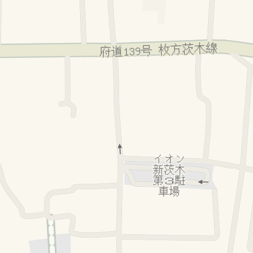 Driving Directions To イオン新茨木 第３駐車場 茨木市 Waze