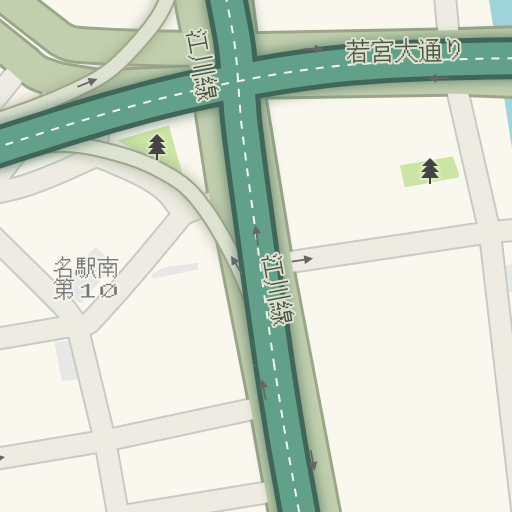 去市立六反小学校 名古屋市中村区的驾驶路线 Waze