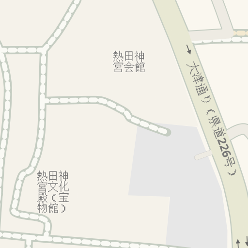 Información de tráfico en tiempo real para llegar a 熱田神宮u2010東門 