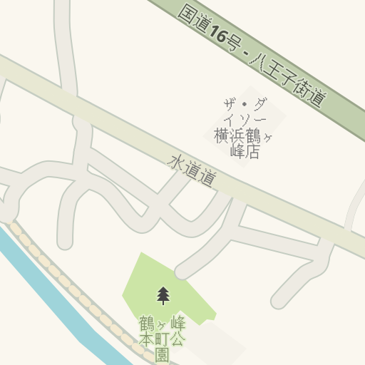 Naptstviya Do ザ ダイソー横浜鶴ヶ峰店 八王子街道 R16 横浜市旭区 Waze
