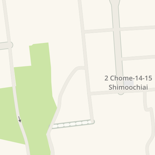 Naptstviya Do 落合第四幼稚園 新宿区 Waze