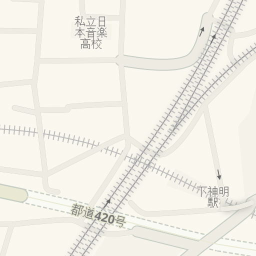 Naptstviya Do 二葉図書館 品川区 Waze