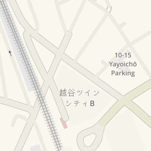 Petunjuk Arah Berkendara Ke 越谷駅西口公園 越谷市 Waze