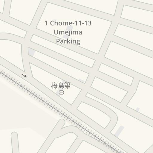 Driving Directions To 1 Chome 4 4 Umejima Parking 国道4号 日光街道 1 足立区 Waze