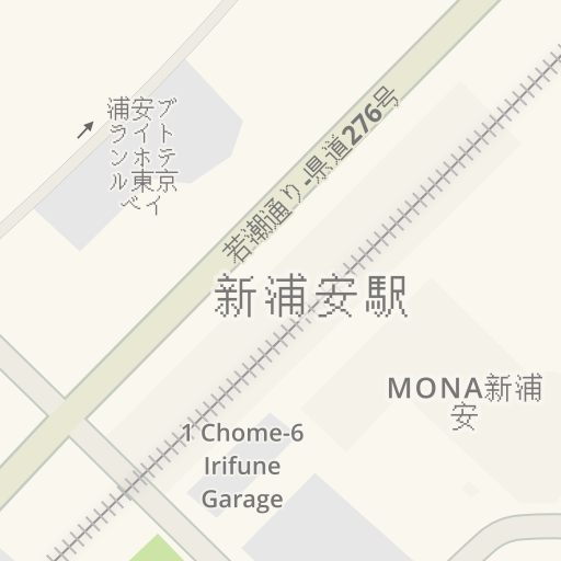 Driving Directions To Mona新浦安 浦安市 Waze
