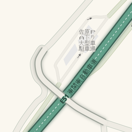 הוראות נסיעה ל佐原ｐａ下り 大型車駐車場 E51 東関東自動車道 香取市 Waze