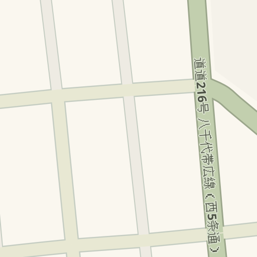 Routebeschrijving Naar モーテル Sulata 帯広リーフ 帯広市 西8条南 Waze