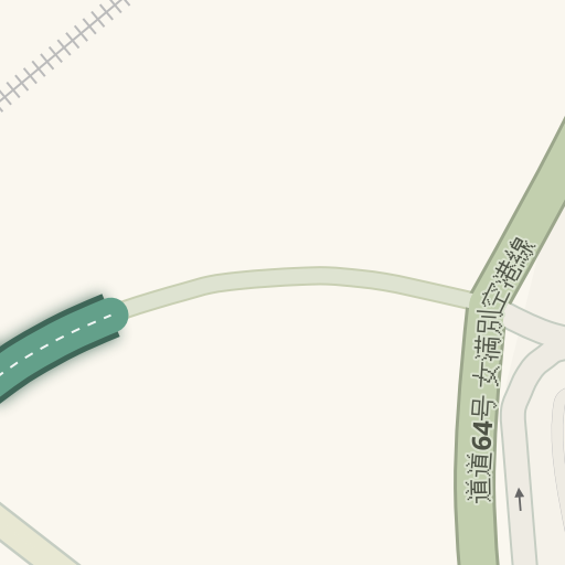 Напътствия до オリックスレンタカー女満別空港店, 道道64号 女満別