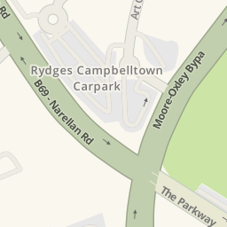 Driving directions to Campbelltown Amateur Swimming Club, 21 Bradbury Ave, Campbelltown