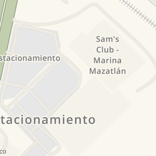 Información de tráfico en tiempo real para llegar a Sam's Club - Marina  Mazatlán, Mazatlán - Waze