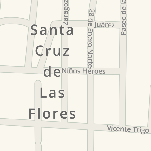 Driving directions to Zapater a Dora 111 Calle Licenciado Vicente