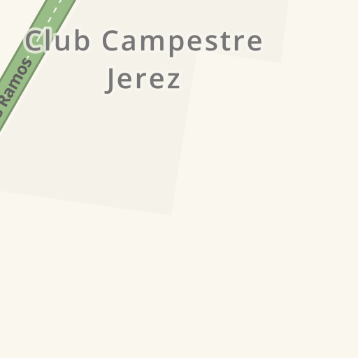 去Club Campestre Jerez, Jerez de García Salinas 的驾驶路线- Waze