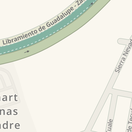 Driving directions to Tienda Comex, Av. Sierra Madre, 425, Zacatecas - Waze