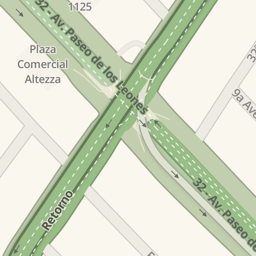 Información de tráfico en tiempo real para llegar a Gorditas Doña Tota, Av.  Paseo de los Leones, 1125, Monterrey - Waze