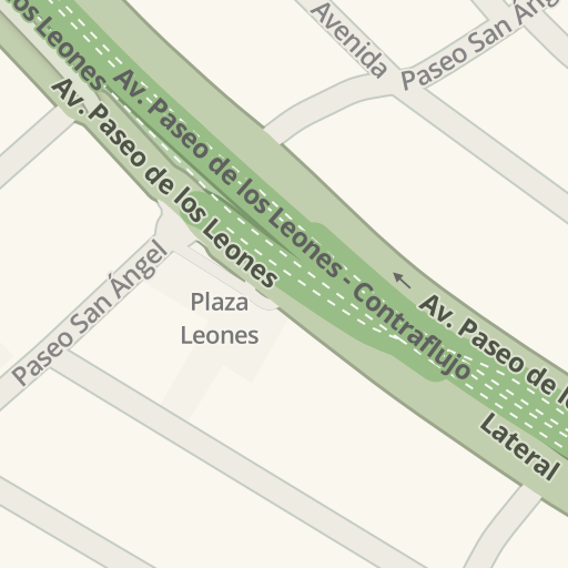 Información de tráfico en tiempo real para llegar a Casa Enrique - Leones,  Av. Paseo de los Leones, Monterrey - Waze