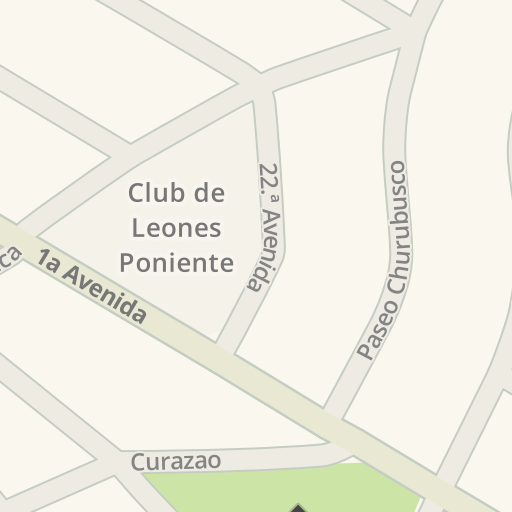 Driving directions to Hospital Veterinario Regiomontano, 1637 Avenida P. de  los Leones, Monterrey - Waze
