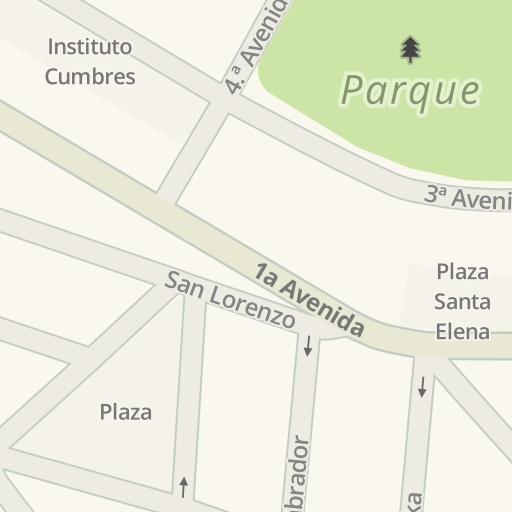 Routebeschrijving naar Casa Cristo Rey, Avenida P. de los Leones, 1341,  Monterrey - Waze