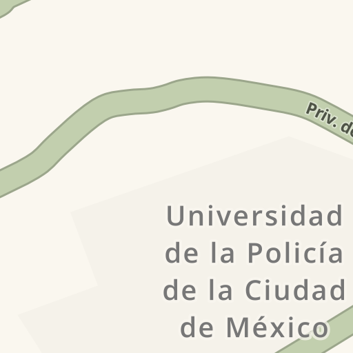 Routebeschrijving naar UTEC CFE DESIERTO, Desierto de los Leones, 5664,  México . - Waze