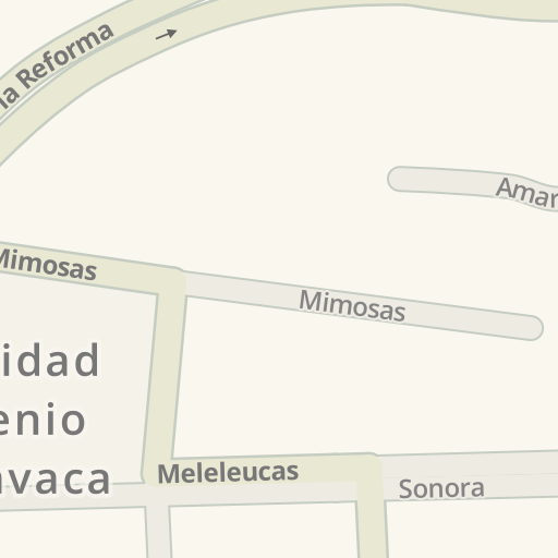 Напътствия до Tienda Comex, Emiliano Zapata - Waze