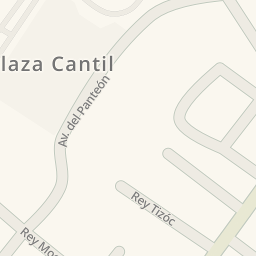 Driving directions to Cantil Sport Club, 270 Av. Aztecas, México . - Waze