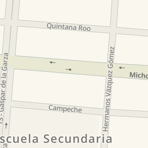 Información de tráfico en tiempo real para llegar a Office Depot, Blvd.  Tamaulipas, Ciudad Victoria - Waze